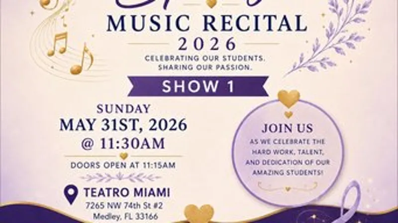 Spring Music Recital